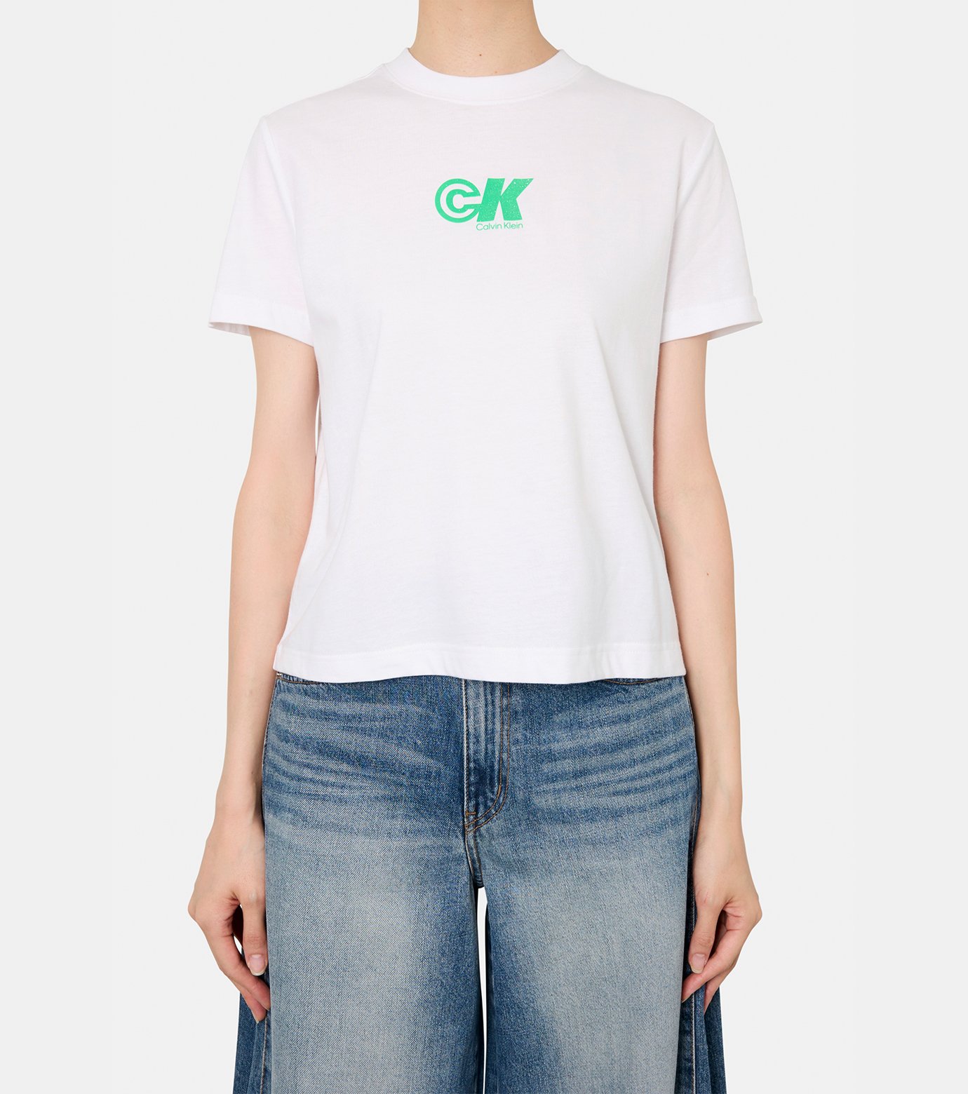 カルバン クライン - CALVIN KLEIN | SS ARCHIVE LOGO JERSEY | RESTIR