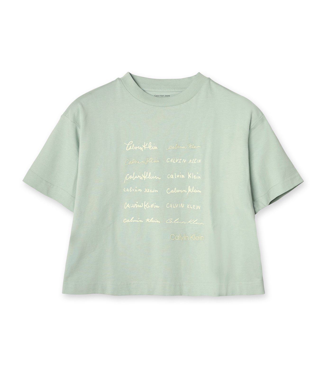 カルバン クライン - CALVIN KLEIN | SS CROPPED BOXY GRAPHIC 