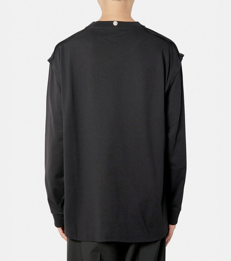 新品　Simone Rocha パール パッチワーク ロングTシャツ L 黒 Simone Rocha | DSMS E-SHOP