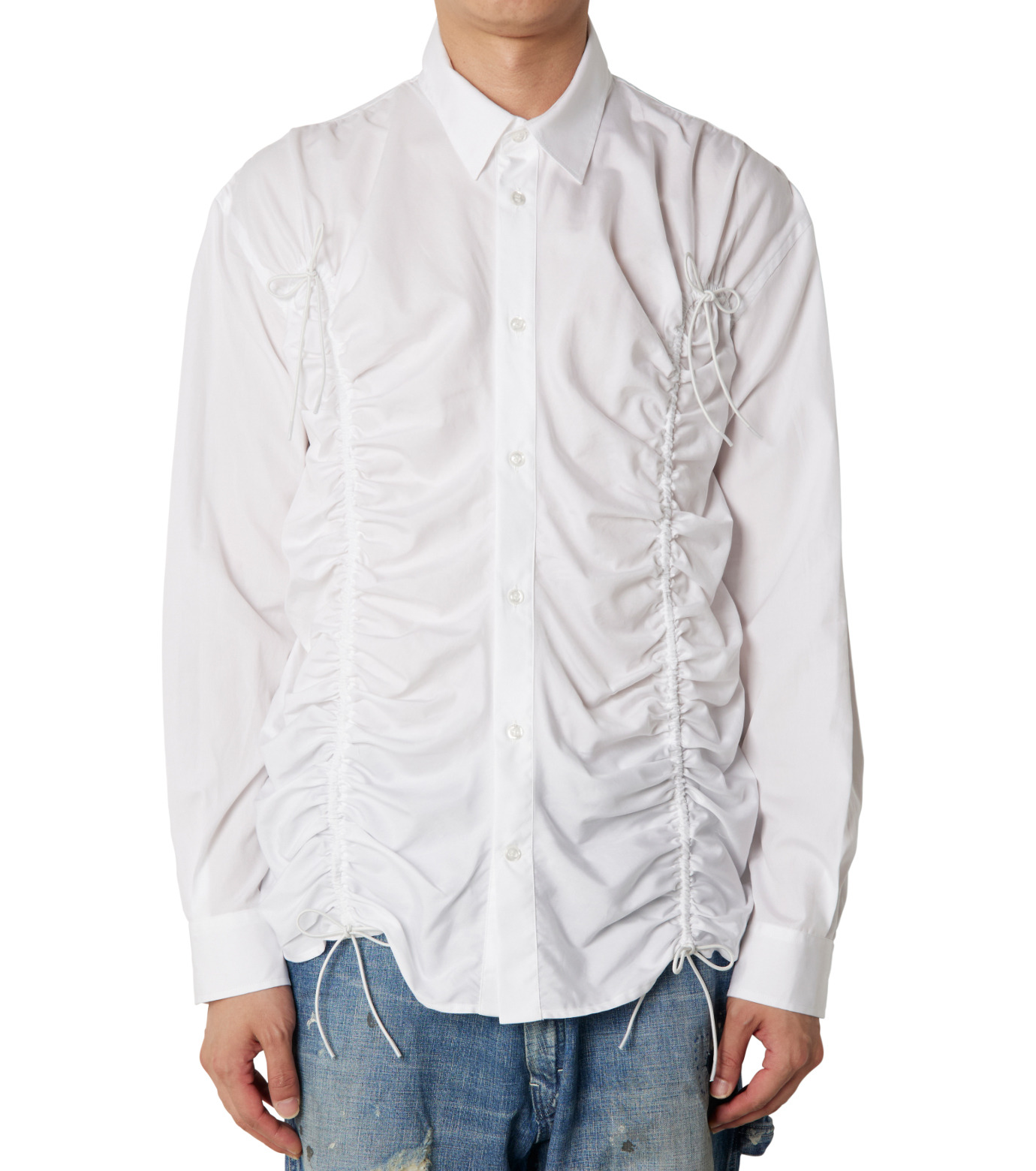 シモーン ロシャ - Simone Rocha | CLASSIC FIT SHIRT W/ | RESTIR