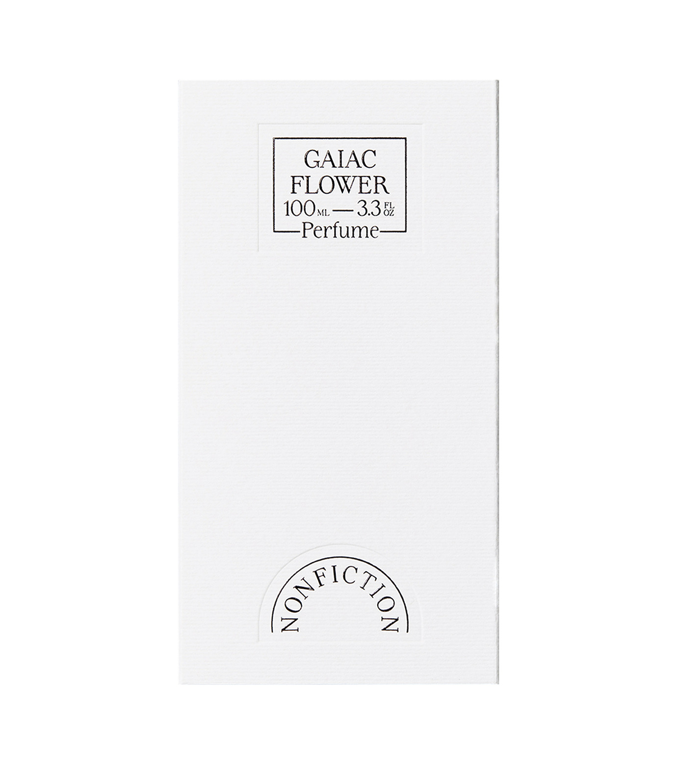 NONFICTION GAIAC FLOWER 100ml ノンフィクション ガイアックフラワーオードパルファム GAIAC FLOWER Perfume