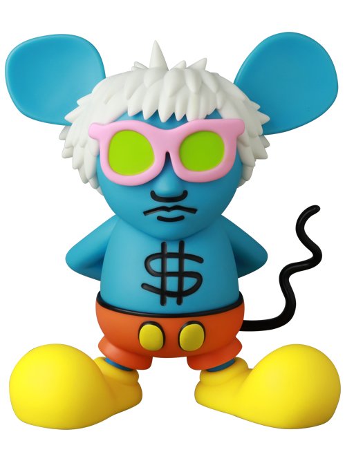 MEDICOM TOY VCD ANDY MOUSE LIGHT BLUE