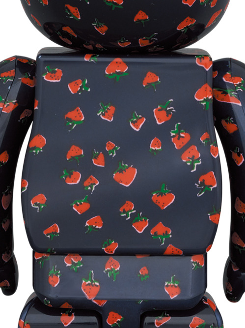その他 MEDICOM TOY - BE@RBRICK MUVEIL &quot;Strawberry Pattern&quot; Muveil Strawberry 100% & 400% 2pk Be@rbrick - Toy Joy
