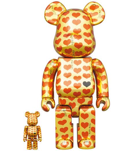 メディコム・トイ - MEDICOM TOY | BE＠RBRICK Gold Heart 100