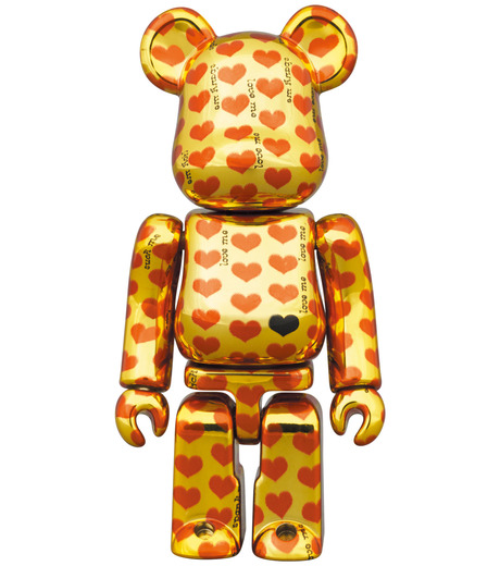 MEDICOM TOY - 数量限定  Blue &amp; Gold 100%ベア2種セット/未開封 Mastermind Japan Gold Plated 100+400% Bearbrick 25th