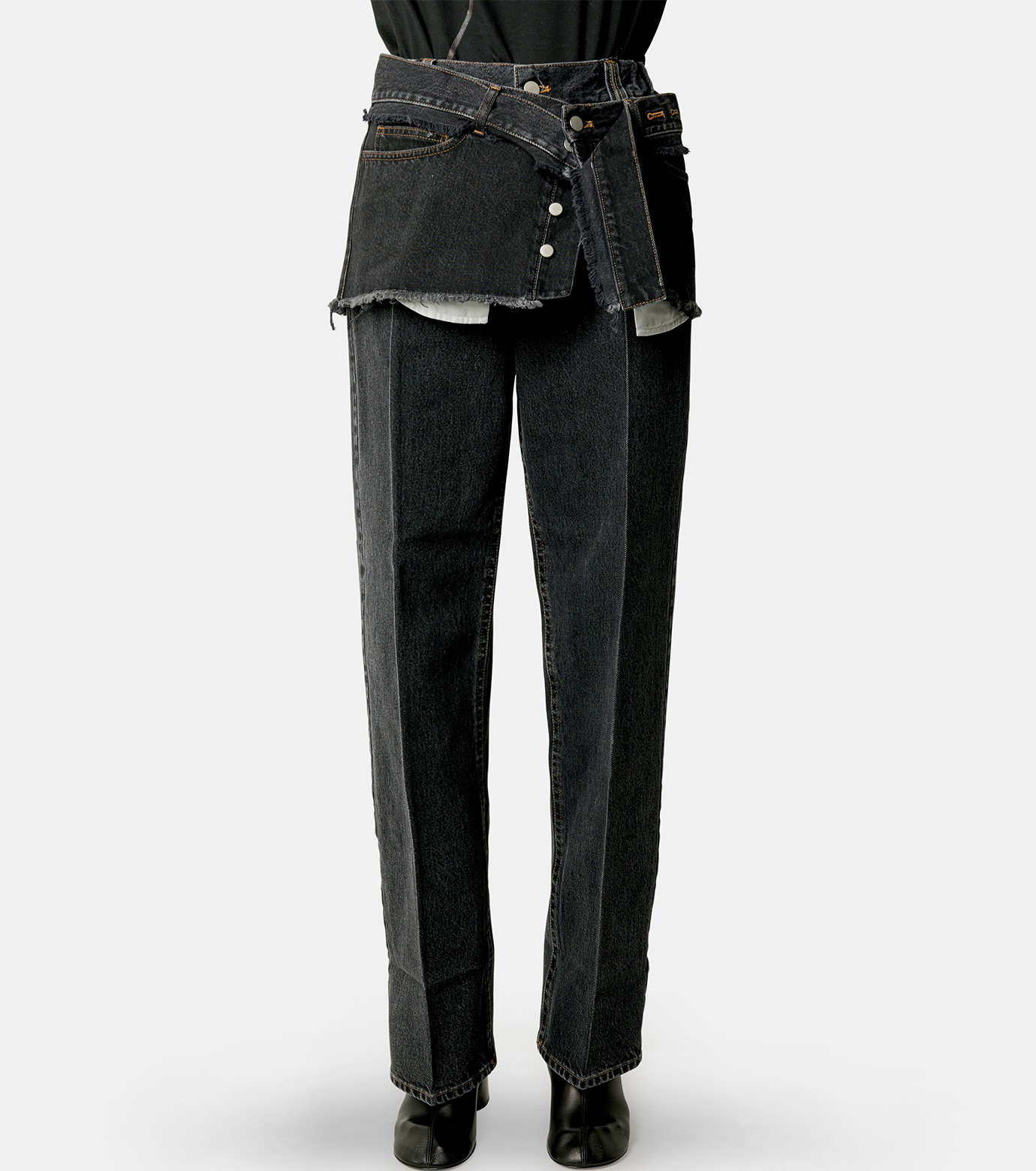メリルロッゲ - Meryll Rogge | Denim Pant w/Waist | RESTIR