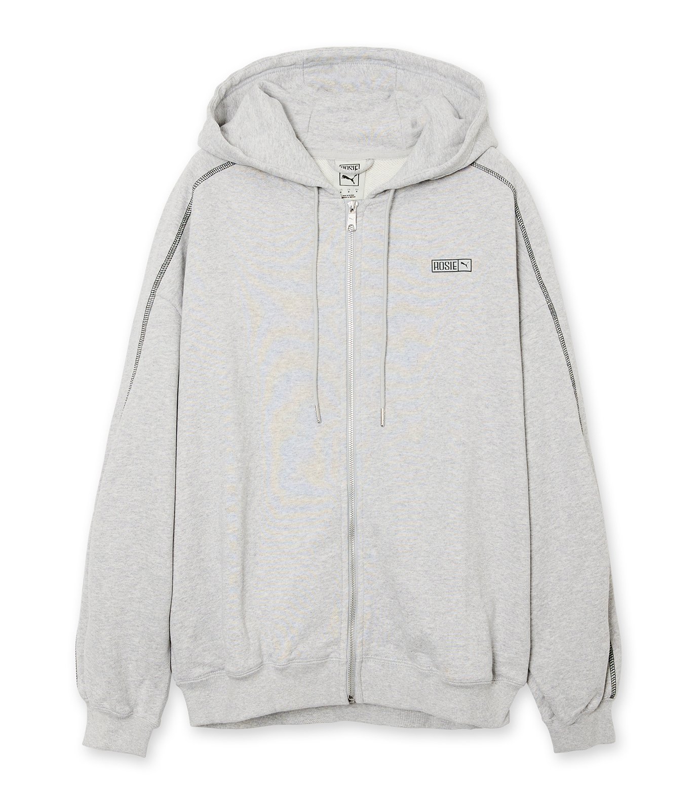 プーマ - PUMA | PUMA X ROSE T7 Oversized Hoodie-Gray-XSの