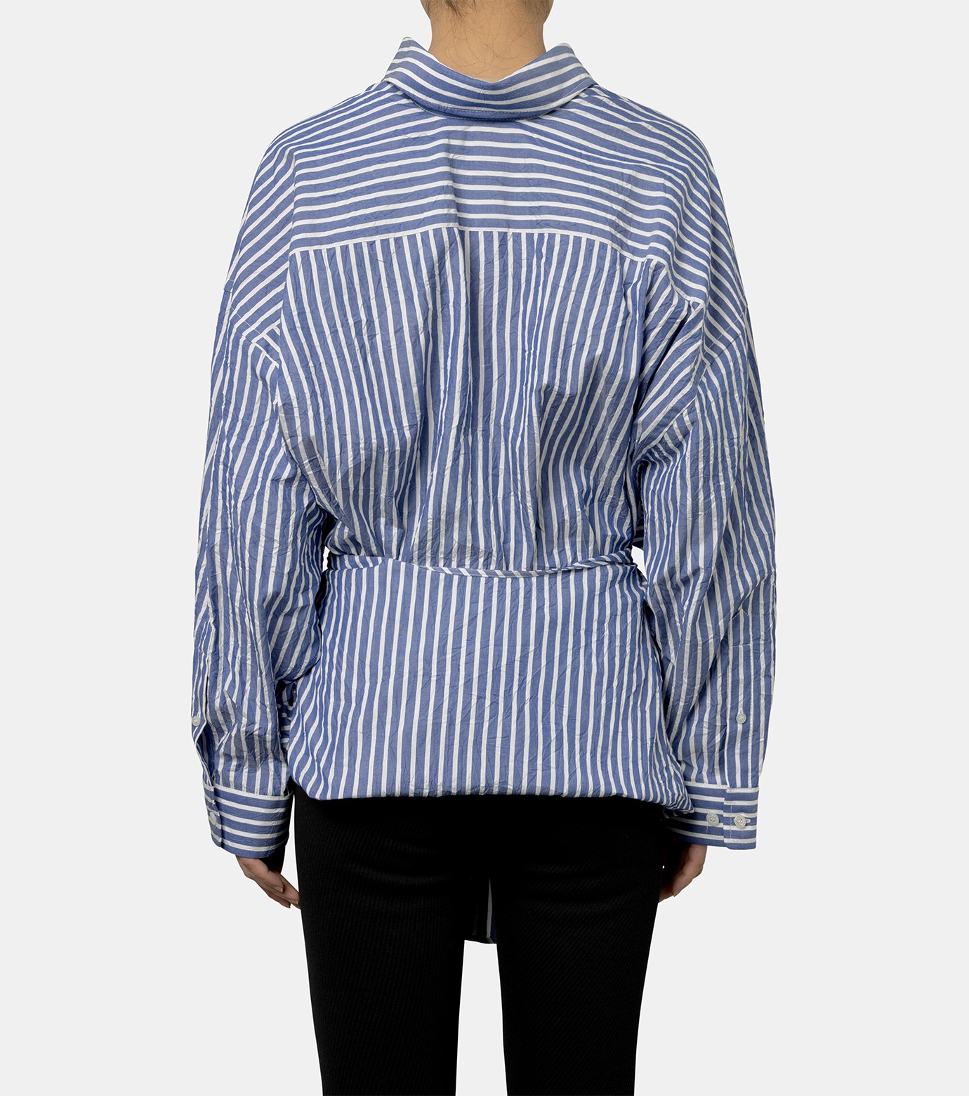 バレンシアガ - BALENCIAGA | Knotted Shirt-Blue-1の通販 | RESTIR バレンシアガ - BALENCIAGA | Knotted Shirt-Blue-1の通販 | RESTIR