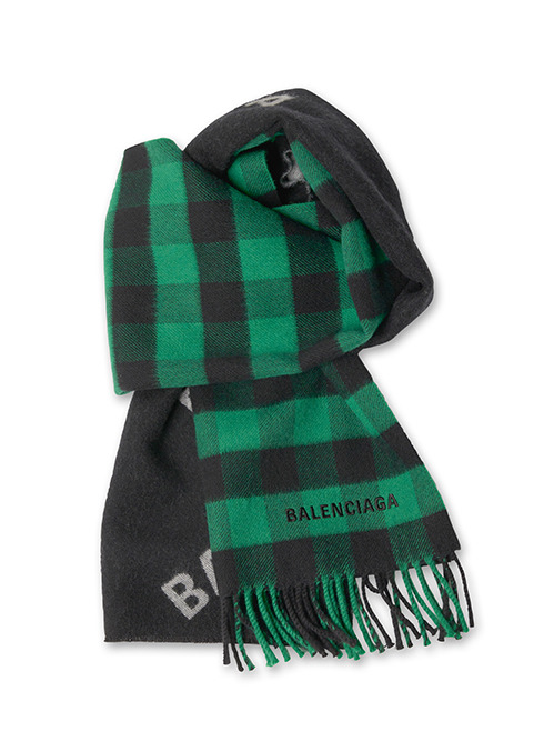 バレンシアガ - BALENCIAGA | SC 50/50 SCARF-Black-Fの通販 | RESTIR