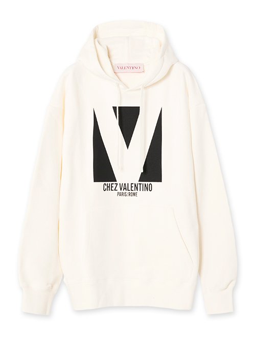 ヴァレンティノ - VALENTINO | COTTON SWEATSHIRT-White-Mの通販