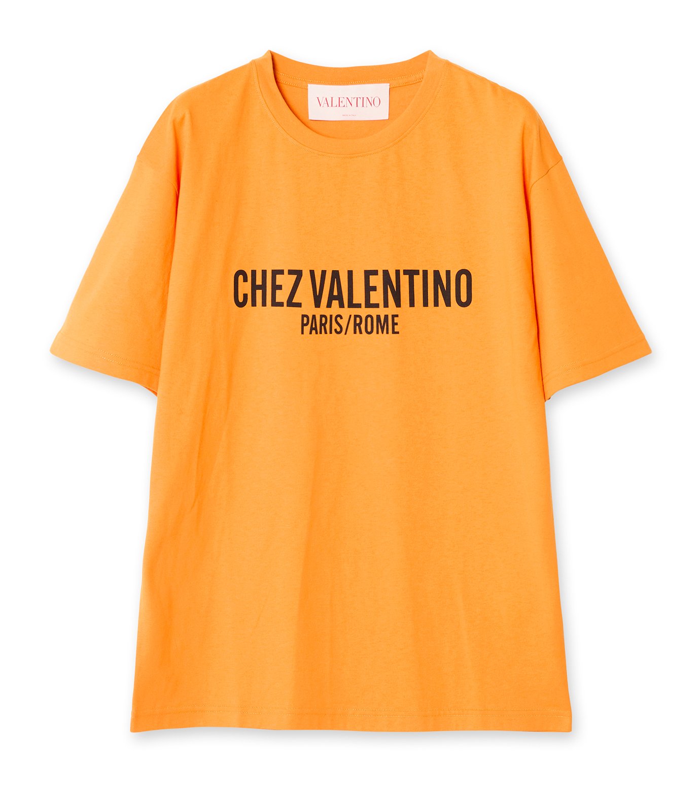 ヴァレンティノ - VALENTINO | COTTON JERSEY T-SHIRT-Orange-Sの通販