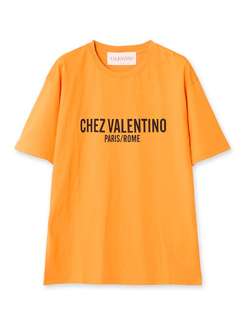 ヴァレンティノ　ラバーロゴ　Ｔシャツ　ホワイト valentino-003_03a2.jpg