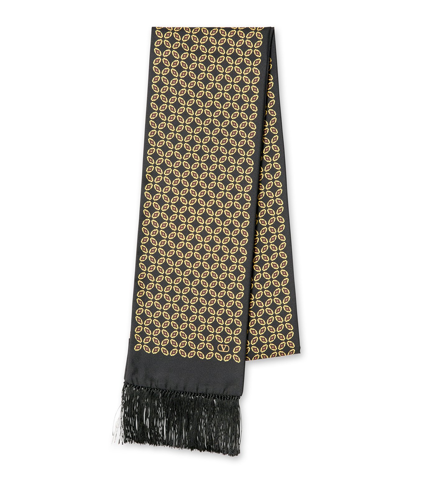VALENTINO ヴァレンティノ ミケーレ シルクフリンジスカーフ GUCCI VALENTINO ヴァレンティノ ミケーレ シルクフリンジスカーフ GUCCI