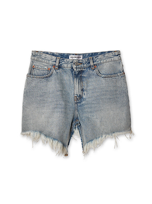 ショートパンツ BALENCIAGA FW22 MINI SKIRT (704541_TDW144824) BALENCIAGA】MINIMAL CARGO ショートパンツ (BALENCIAGA/ハーフ