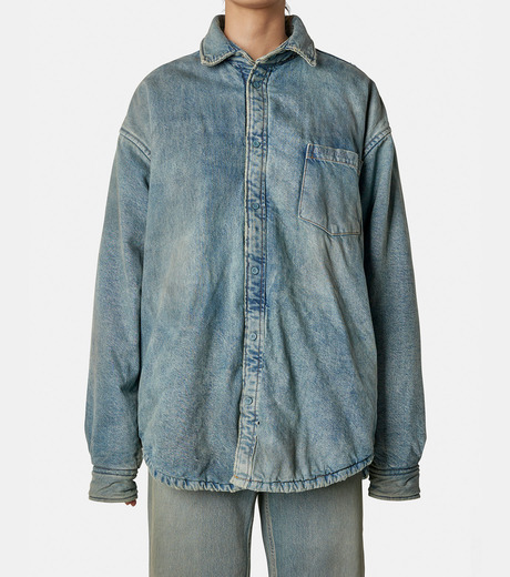 バレンシアガ　Japanese Indigo Padded Shirt 719305-TNW55-91-91-pc2-m.jpg
