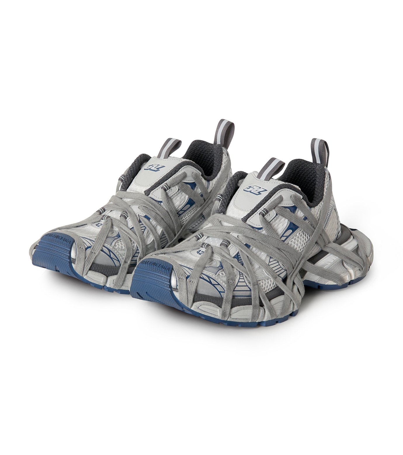 バレンシアガ訳あり激安早い物勝ち‼︎ バレンシアガ - BALENCIAGA | 3XL EXTREME LACE-Gray-40の通販