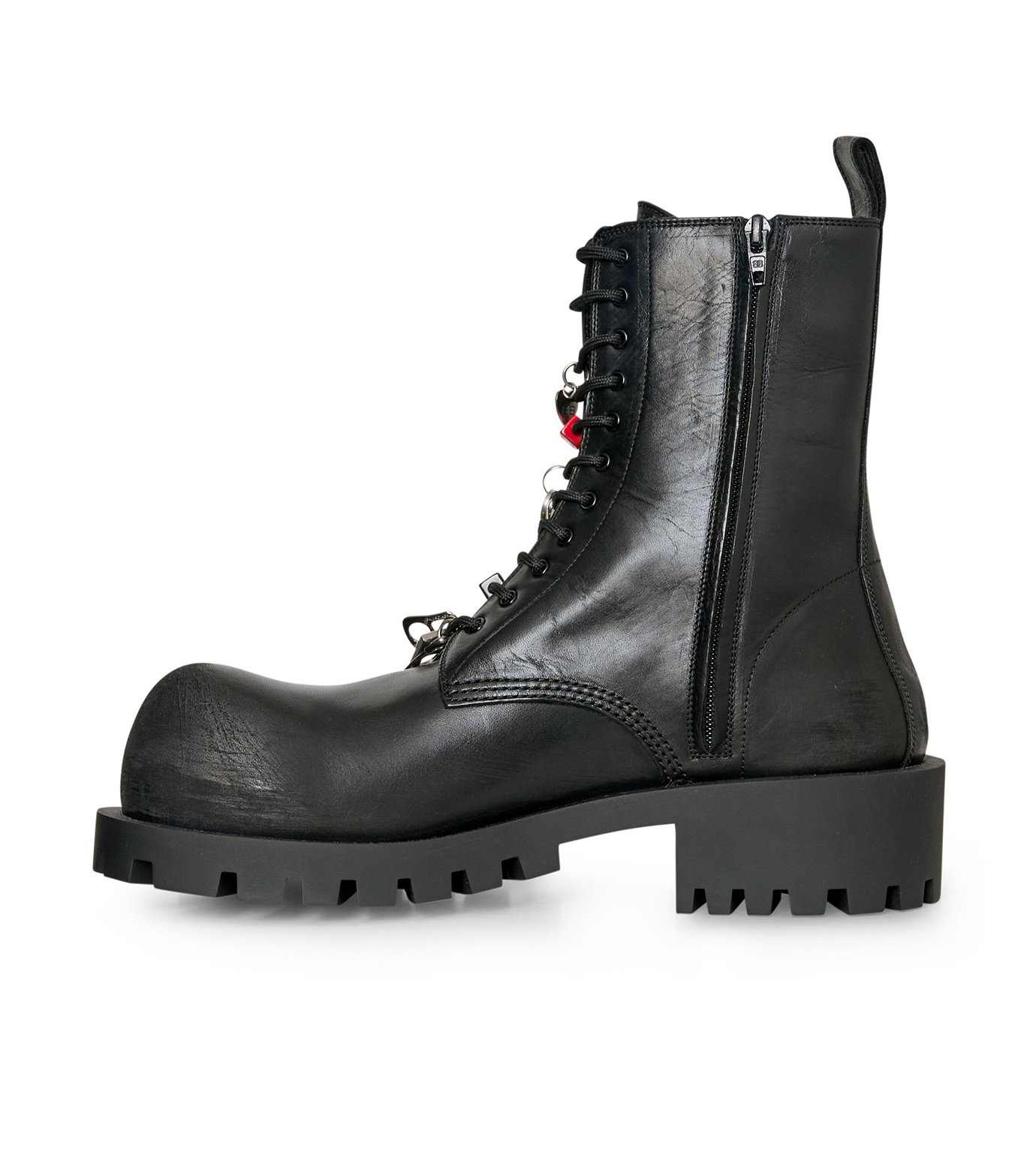 バレンシアガ - BALENCIAGA | HUMMER LACEUP BOOTIE-Black-40の通販