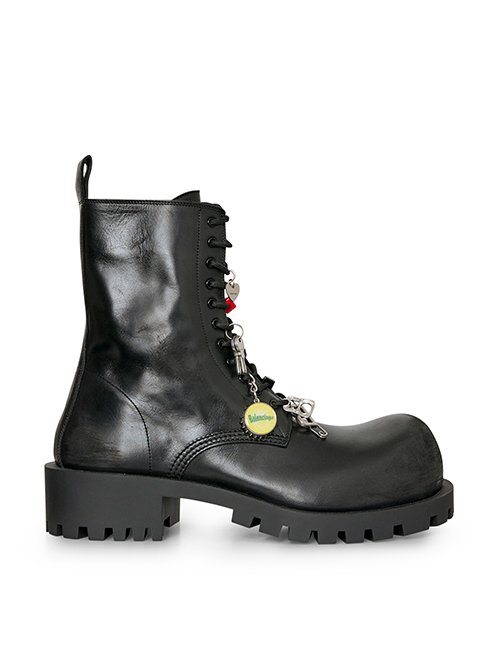 バレンシアガ - BALENCIAGA | HUMMER LACEUP BOOTIE-Black-40の