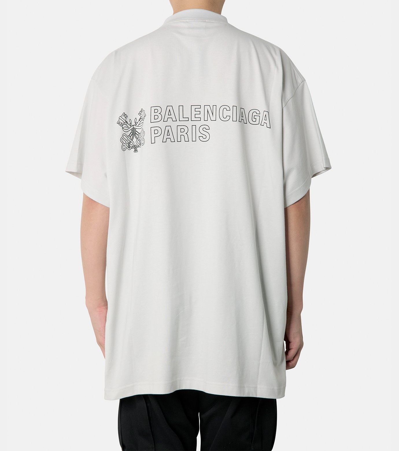 【BALENCIAGA】オーバーサイズ Tシャツ ホワイト ホワイト の ウィメンズ 日本限定 - GINZA STORE Tシャツ