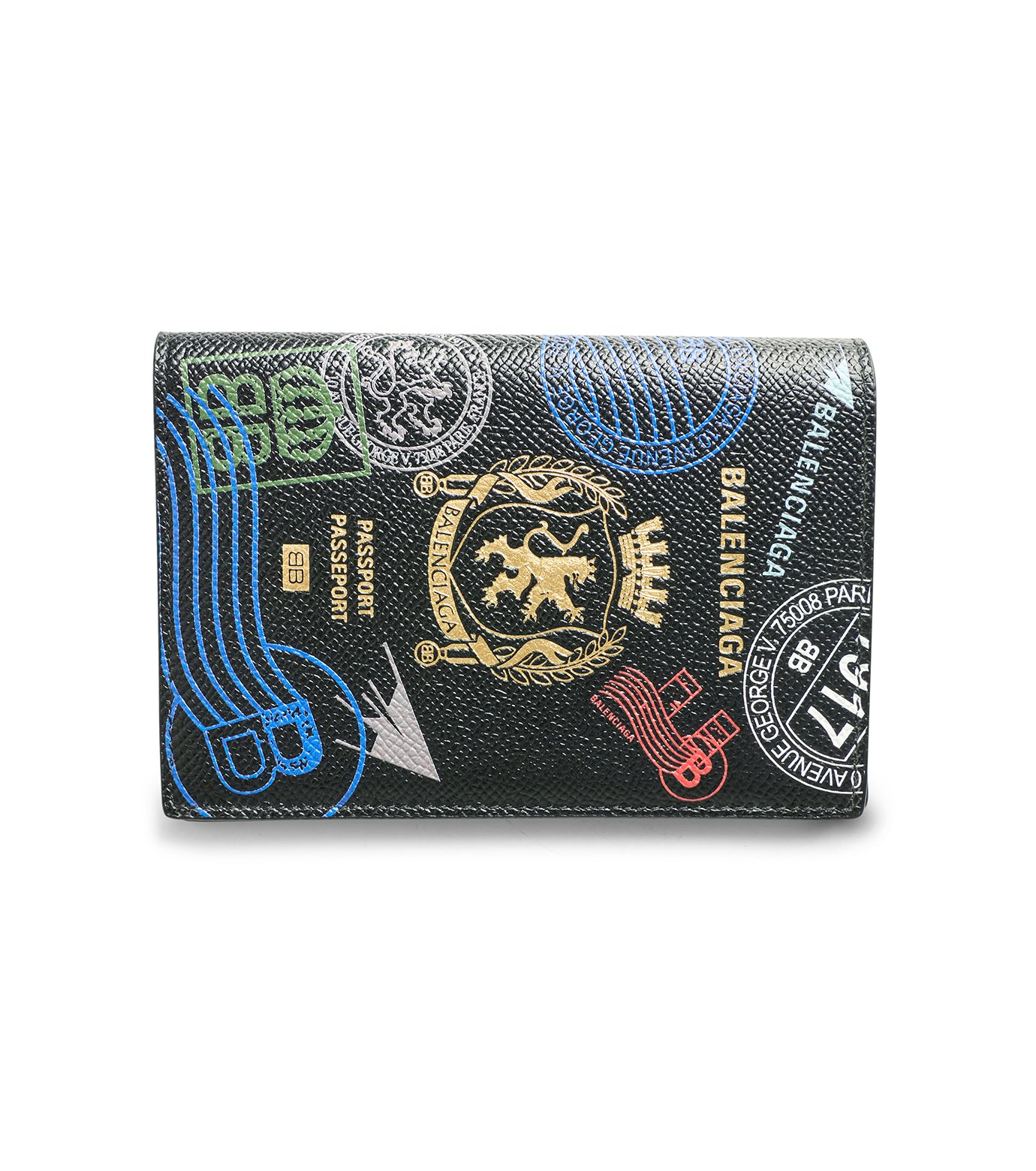 バレンシアガ - BALENCIAGA | PASSPORT HOLDER-Black-Fの通販 | RESTIR