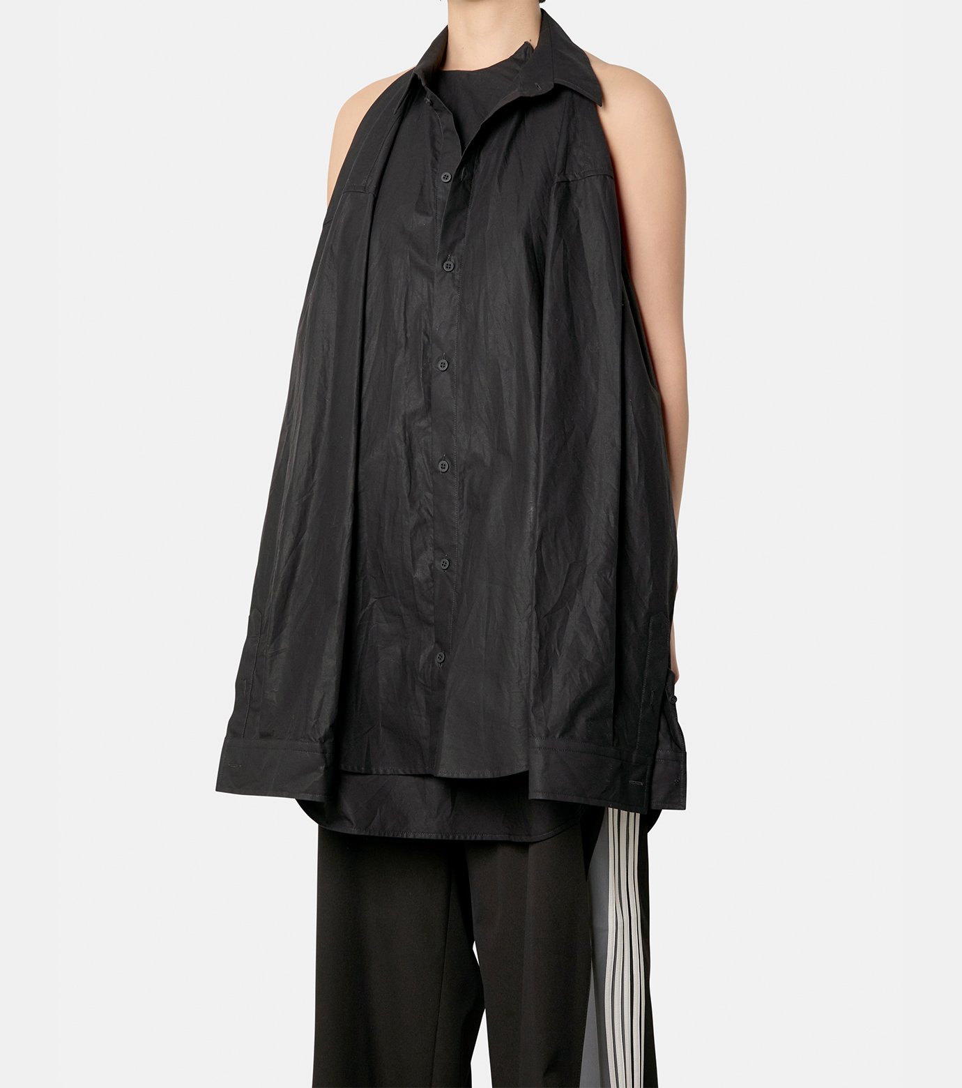 バレンシアガ - BALENCIAGA | Cotton Poplin Suspended | RESTIR