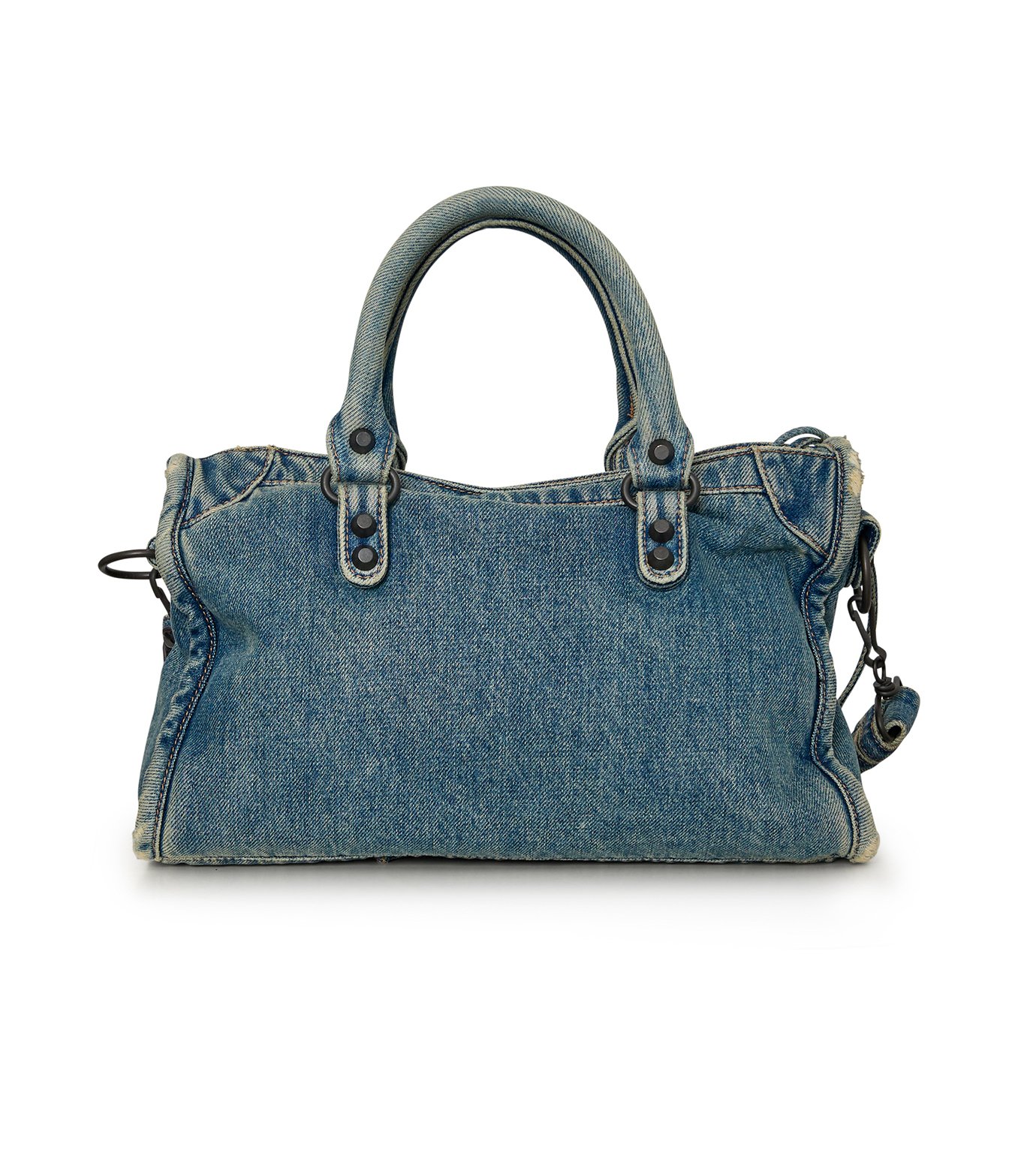 バレンシアガ - BALENCIAGA | Le City Bag S Washed Denim-Light
