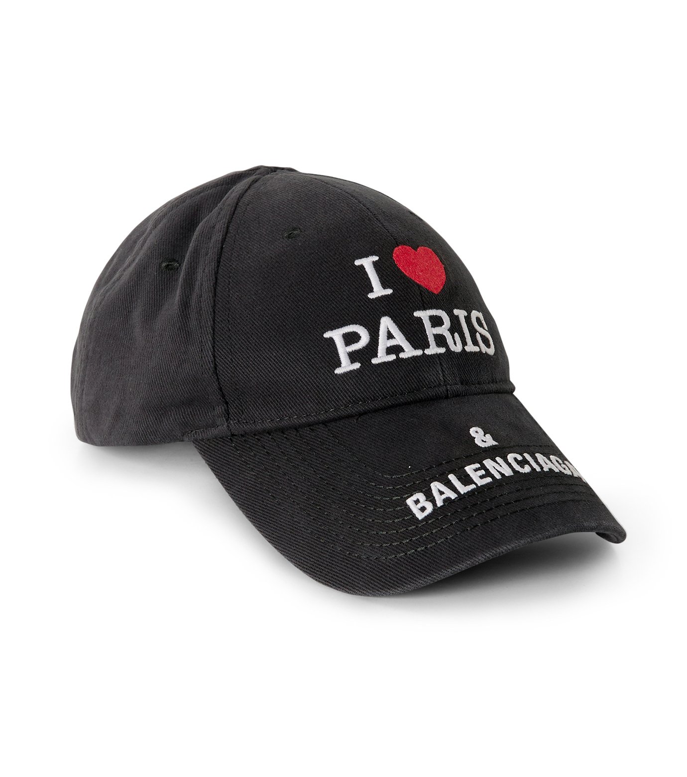 バレンシアガ - BALENCIAGA | Cap I Love Paris &-Black-Mの通販