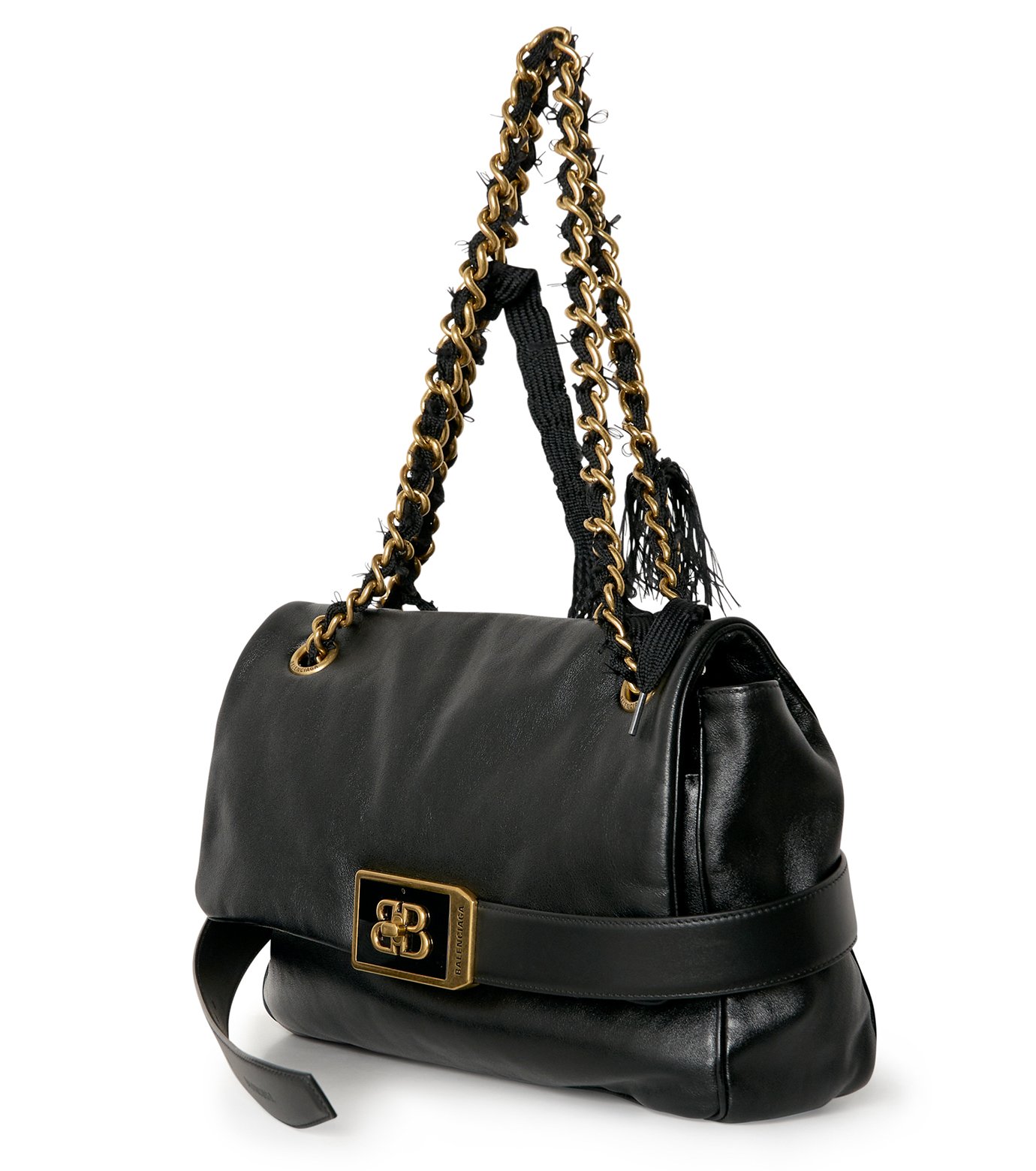 バレンシアガ - BALENCIAGA | Modu Flap Chain Bag M-Black-Fの