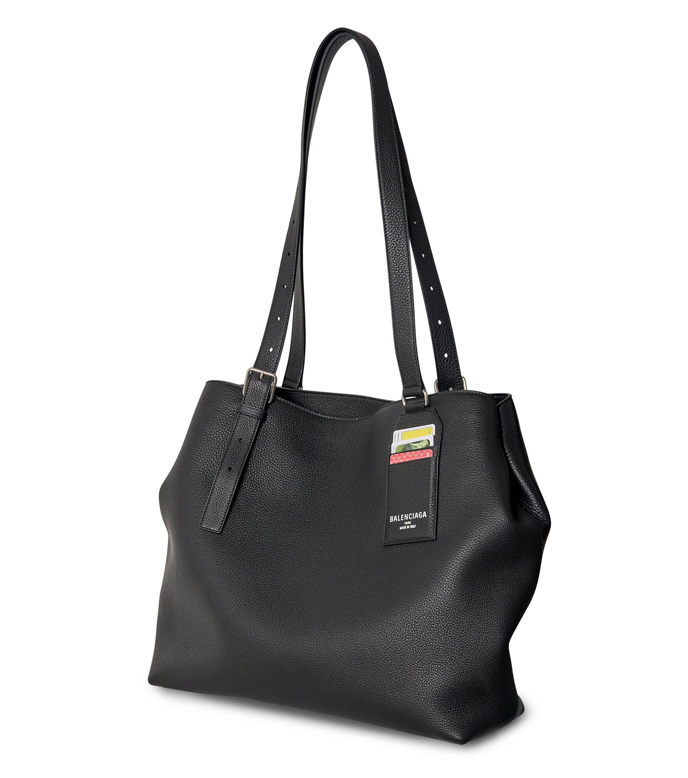 国内発送【BALENCIAGA】Credit トートバッグ ブラック バレンシアガ - BALENCIAGA | CREDIT TOTE-Black-Fの通販
