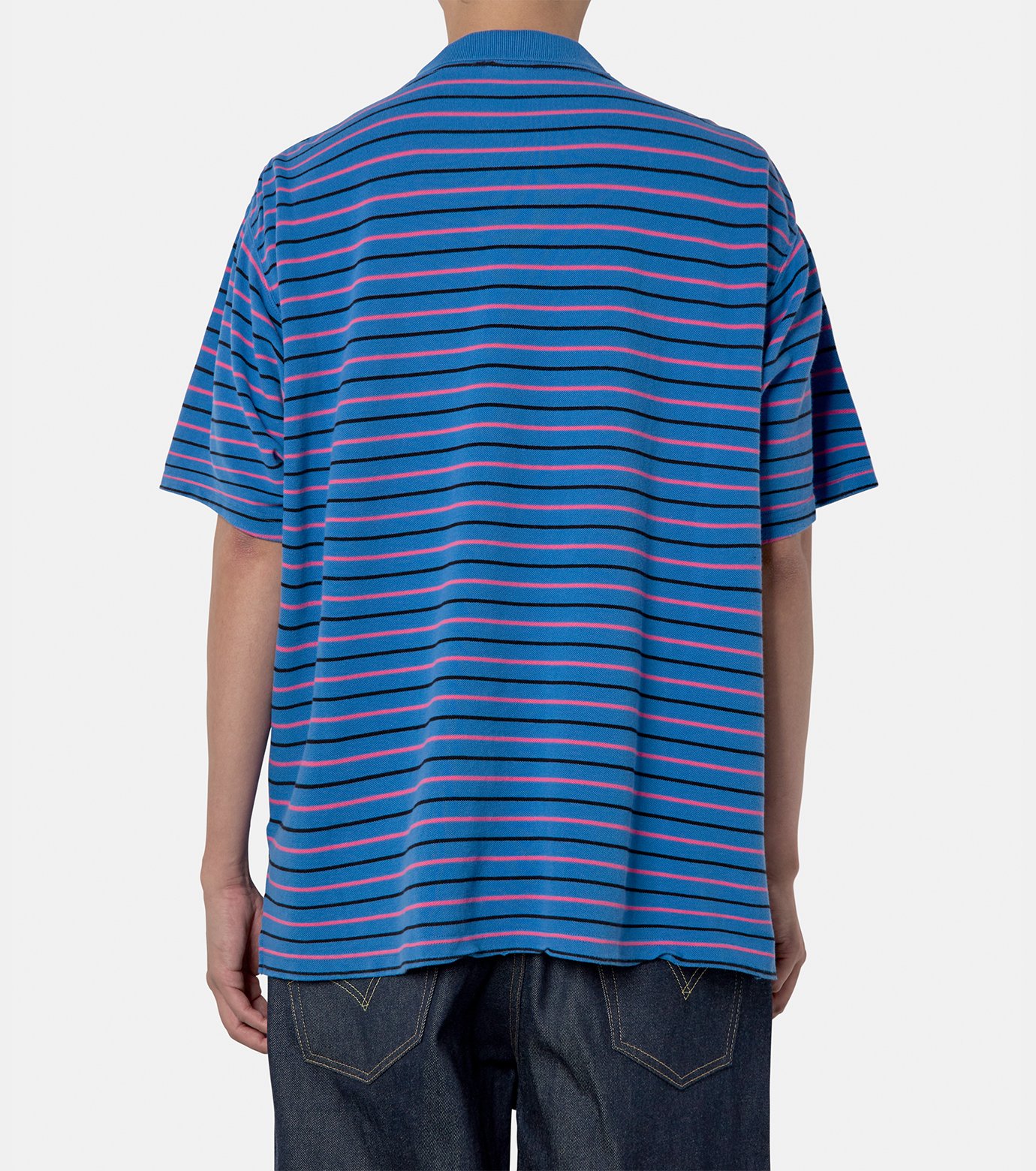 バレンシアガ - BALENCIAGA | S/S Regular Polo-Blue-Sの通販