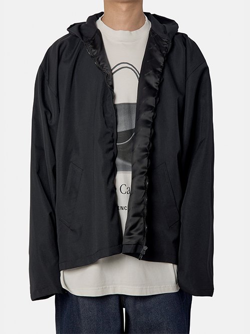 バレンシアガ - BALENCIAGA | Hooded Zip-Up Jacket-Black-3の通販
