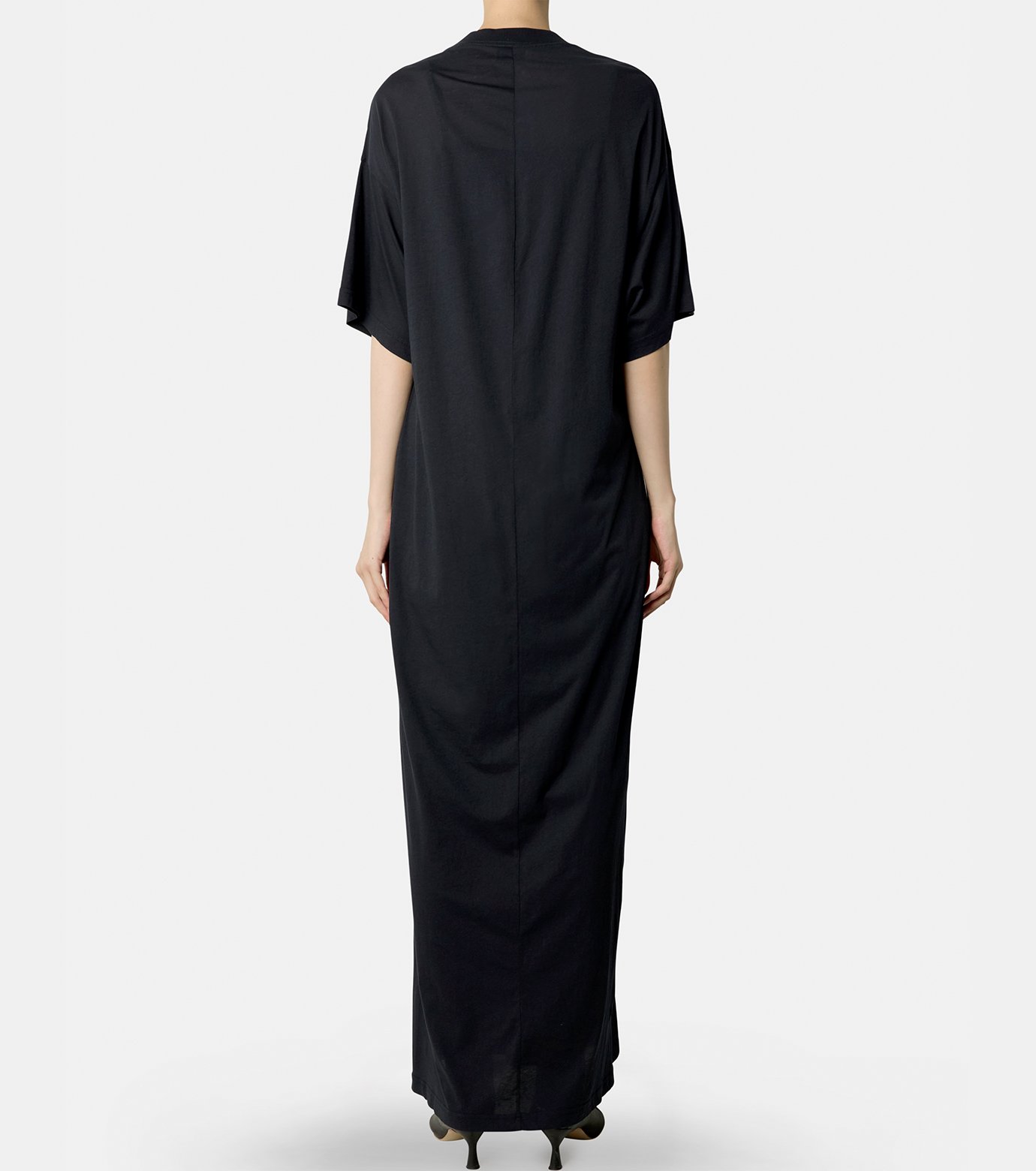 2025秋◆BALENCIAGA◆バレンシアガ Cocoon Maxi ドレス Women's Cocoon Maxi Dress in Black Faded | Balenciaga US