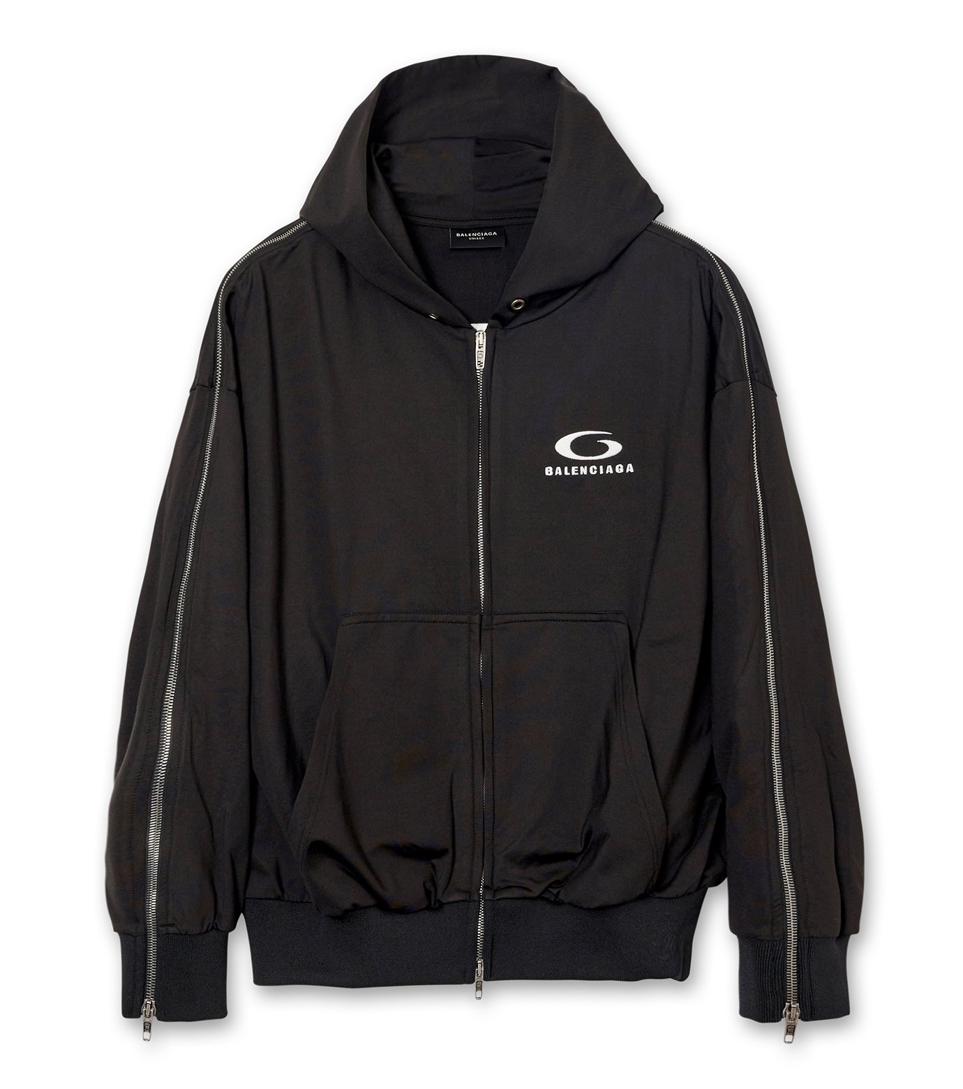 BALENCIAGA ブラック フーディ サイズS 中古・古着通販】BALENCIAGA (バレンシアガ) Authentic Logo