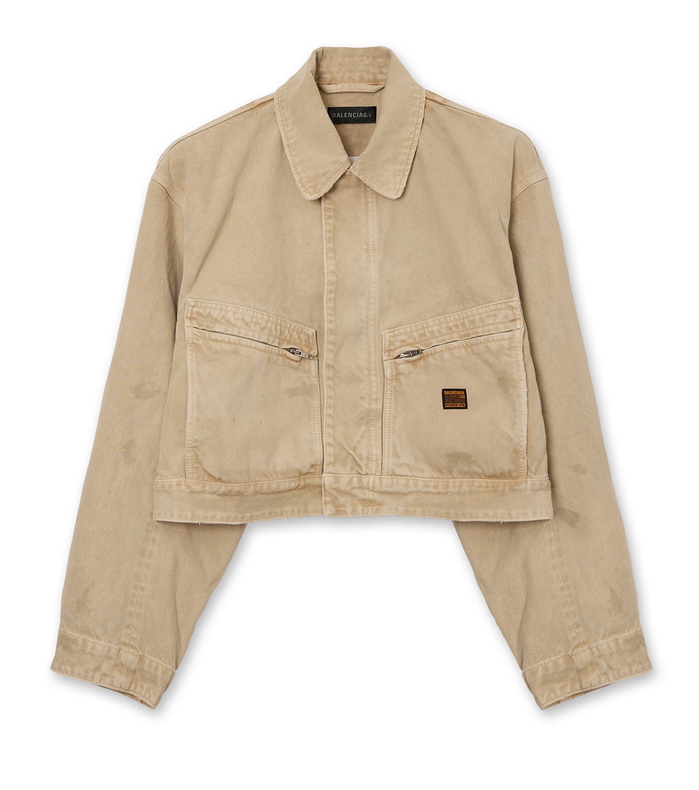 BALENCIAGA コーチジャケット ベージュ 36 バレンシアガ - BALENCIAGA | Workwear Jacket-Beige-36の通販