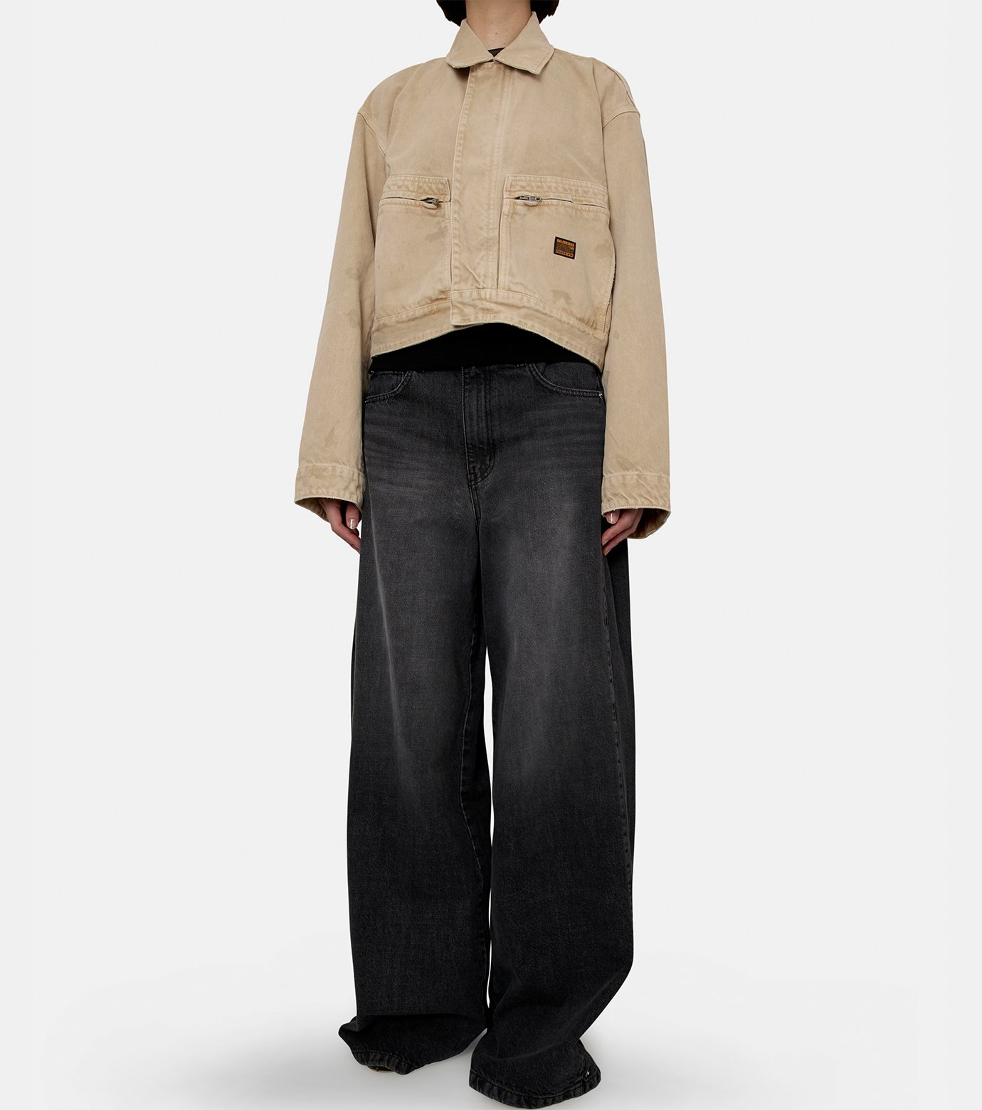 バレンシアガ - BALENCIAGA | Workwear Jacket-Beige-36の通販