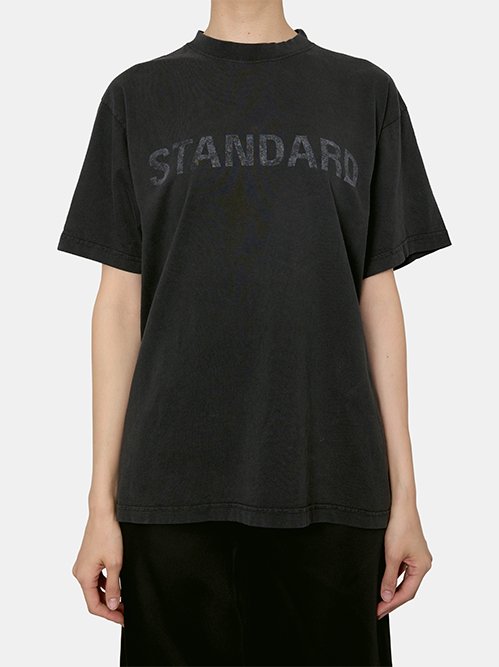 BALENCIAGA クチュール TEE バレンシアガ BALENCIAGA Tシャツ カットソー ブラック シルバー