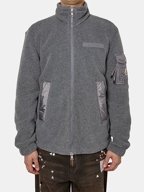 モンクレール - Moncler | ZIP UP CARDIGAN-Gray-Mの通販