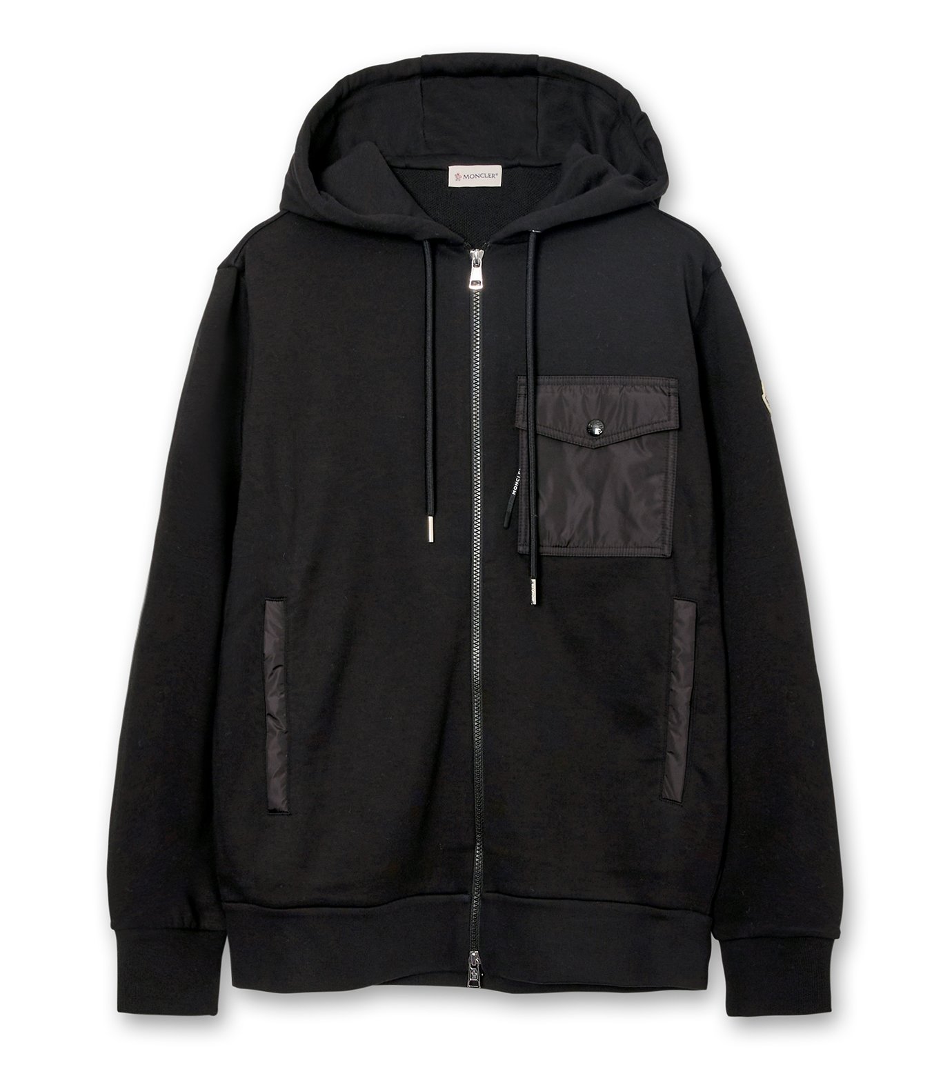 MONCLER BLACKジップアップジャケット モンクレール - Moncler | ZIP UP CARDIGAN-Black-Mの通販 | RESTIR