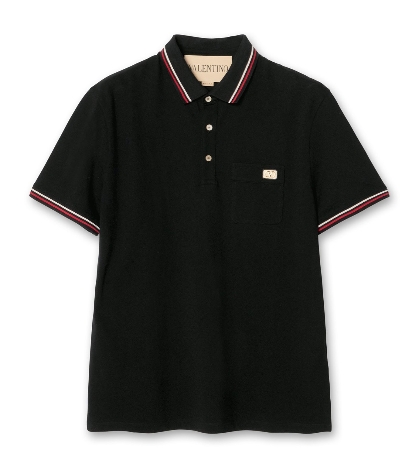 ヴァレンティノ - VALENTINO | COTTON PIQUET POLO | RESTIR リステア