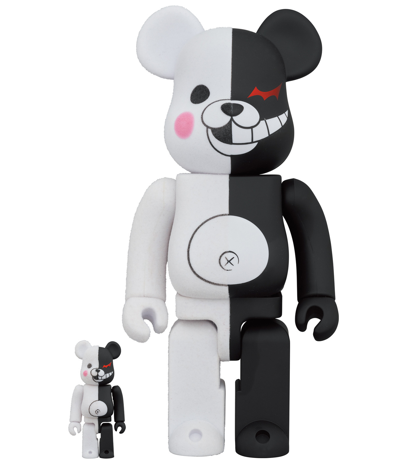 MEDICOM TOY - オトウ BE@RBRICK モノクマ ラバーコート＆フロッキー Ver. メディコム・トイ - MEDICOM TOY | BE@RBRICK モノクマ ラバー