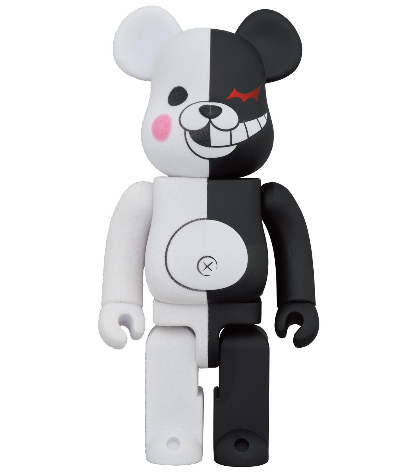 MEDICOM TOY - BE@RBRICK モノクマ ラバーコート＆フロッキー 100% 400% 新品 メディコム・トイ - MEDICOM TOY | BE@RBRICK モノクマ ラバー