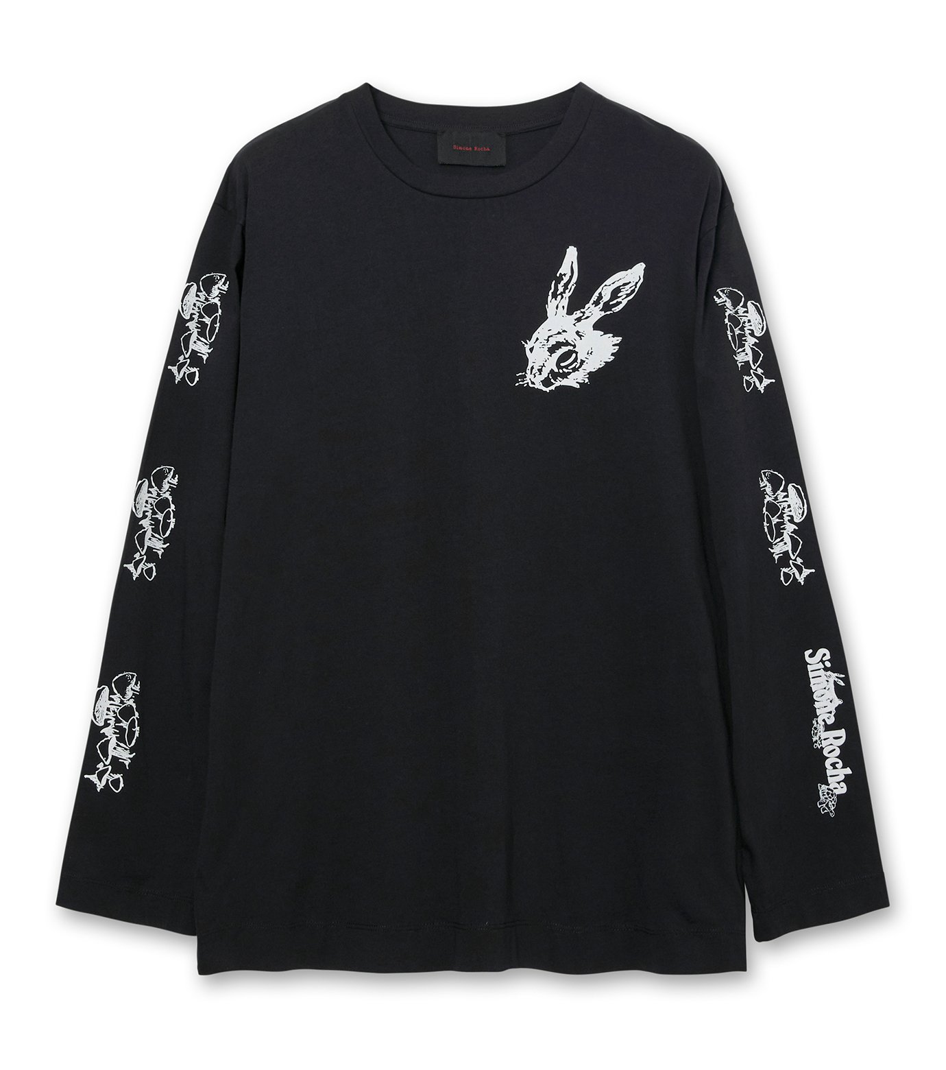 シモーン ロシャ - Simone Rocha | TORTOISE & HARE LOGO PRINT L/S