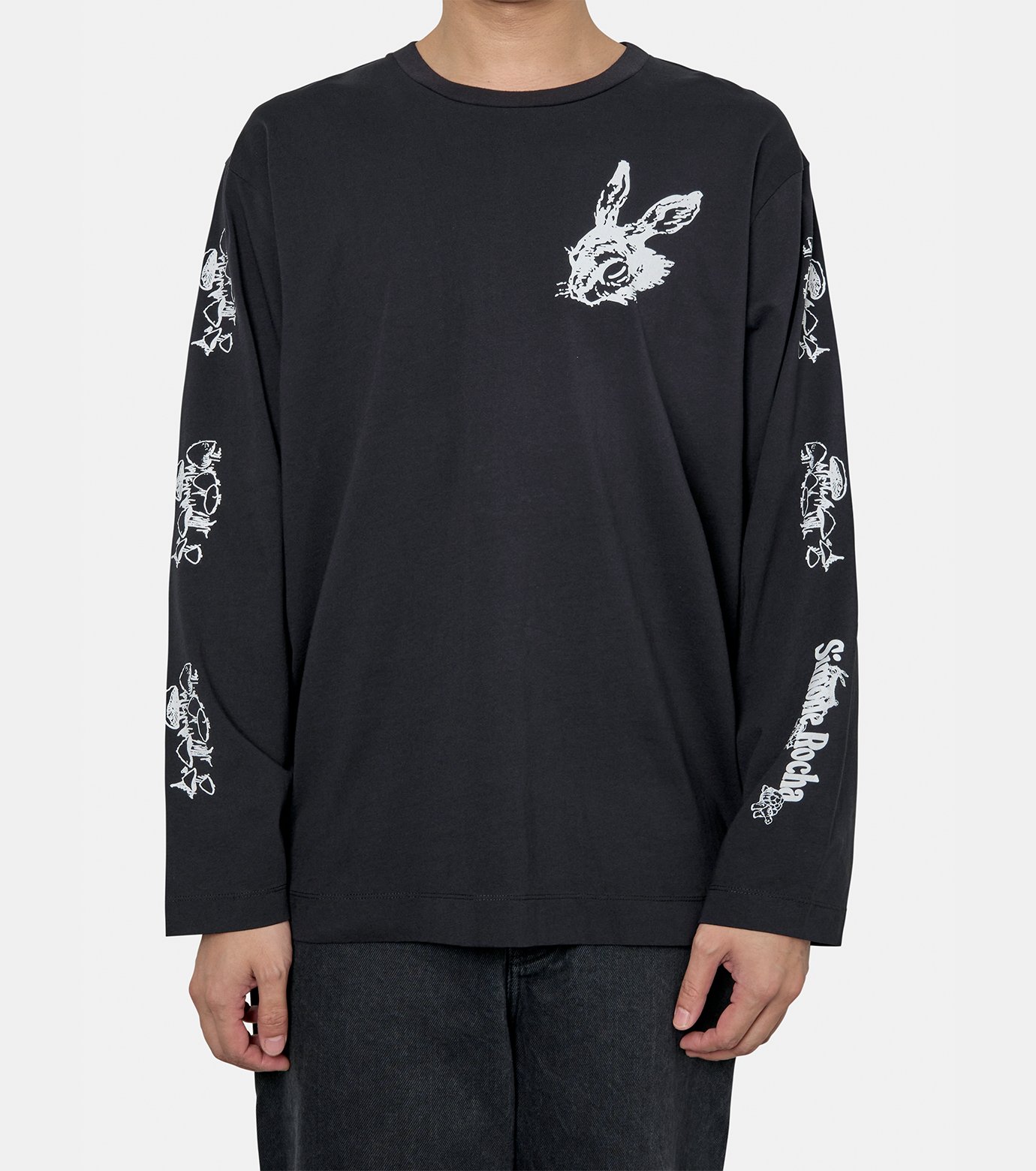 シモーン ロシャ - Simone Rocha | TORTOISE & HARE LOGO PRINT L/S