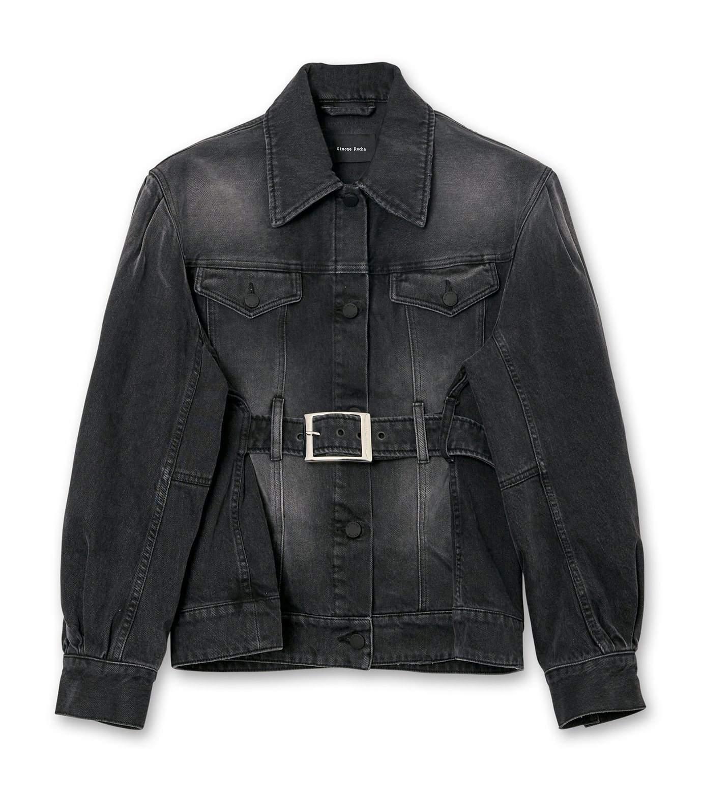 シモーン ロシャ - Simone Rocha | Sculpted Belt Detail Denim