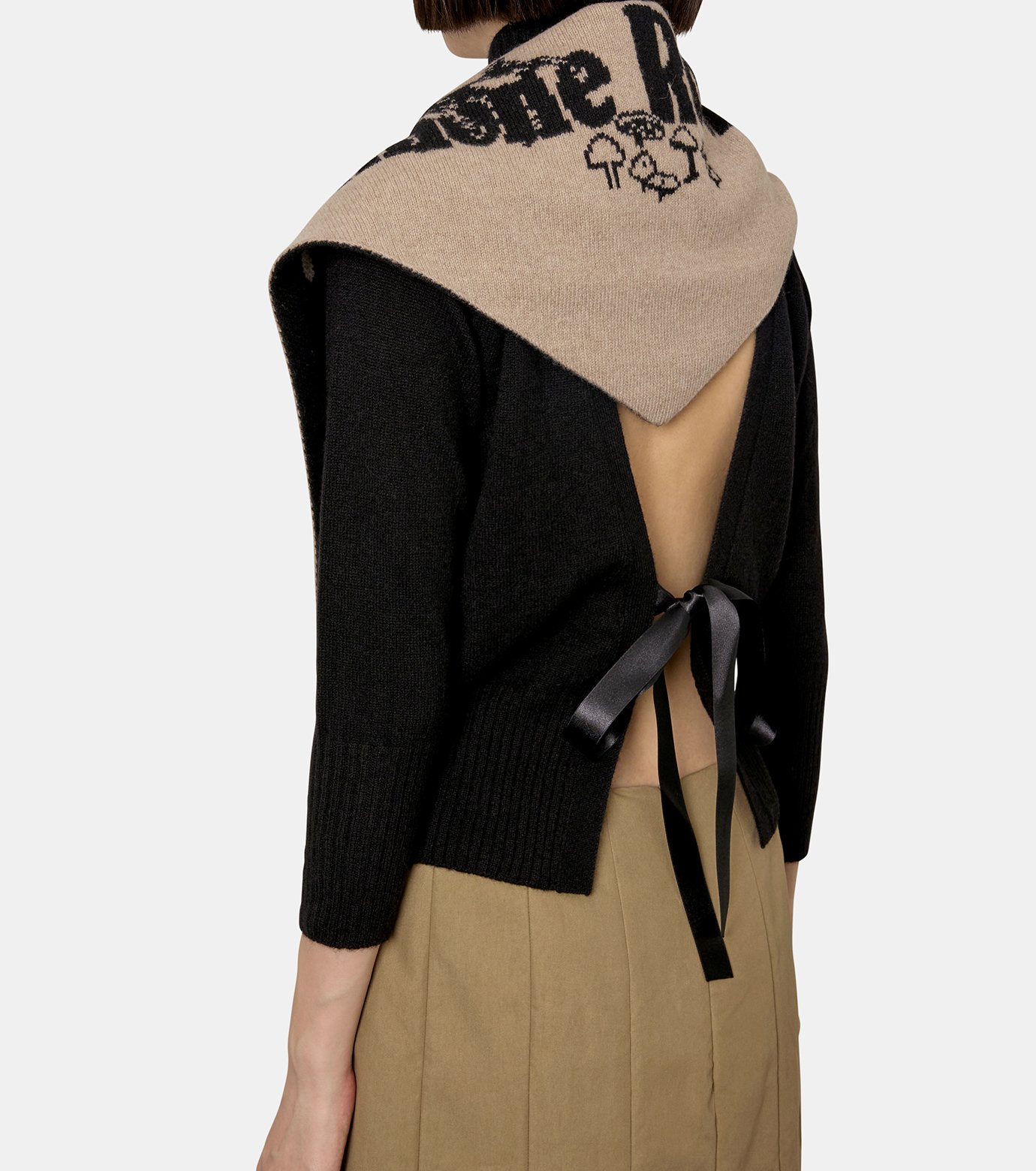 シモーン ロシャ - Simone Rocha | Graphic Logo Knit | RESTIR リステア