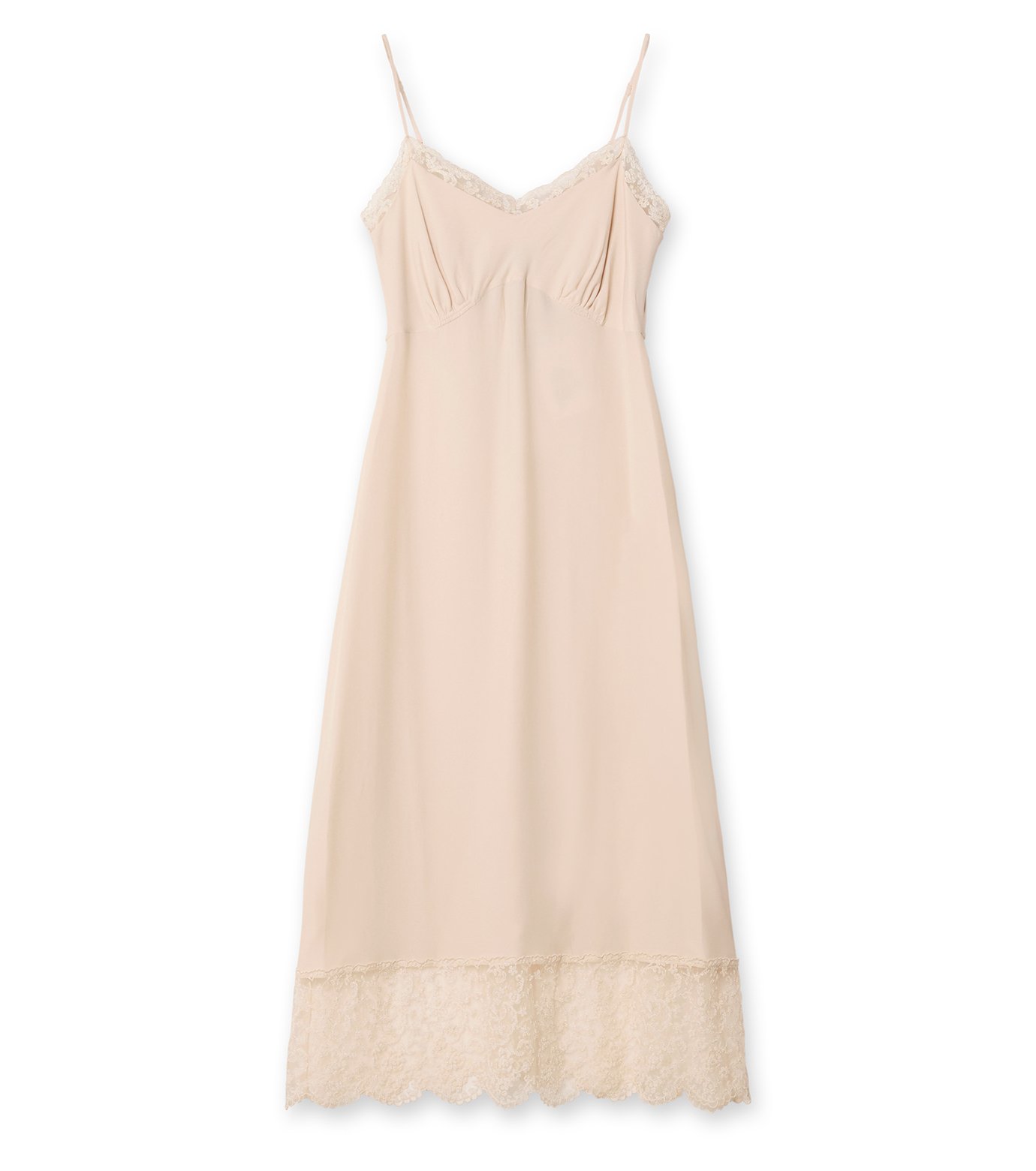 シモーン ロシャ - Simone Rocha | Slip Dress w/Deep Lace