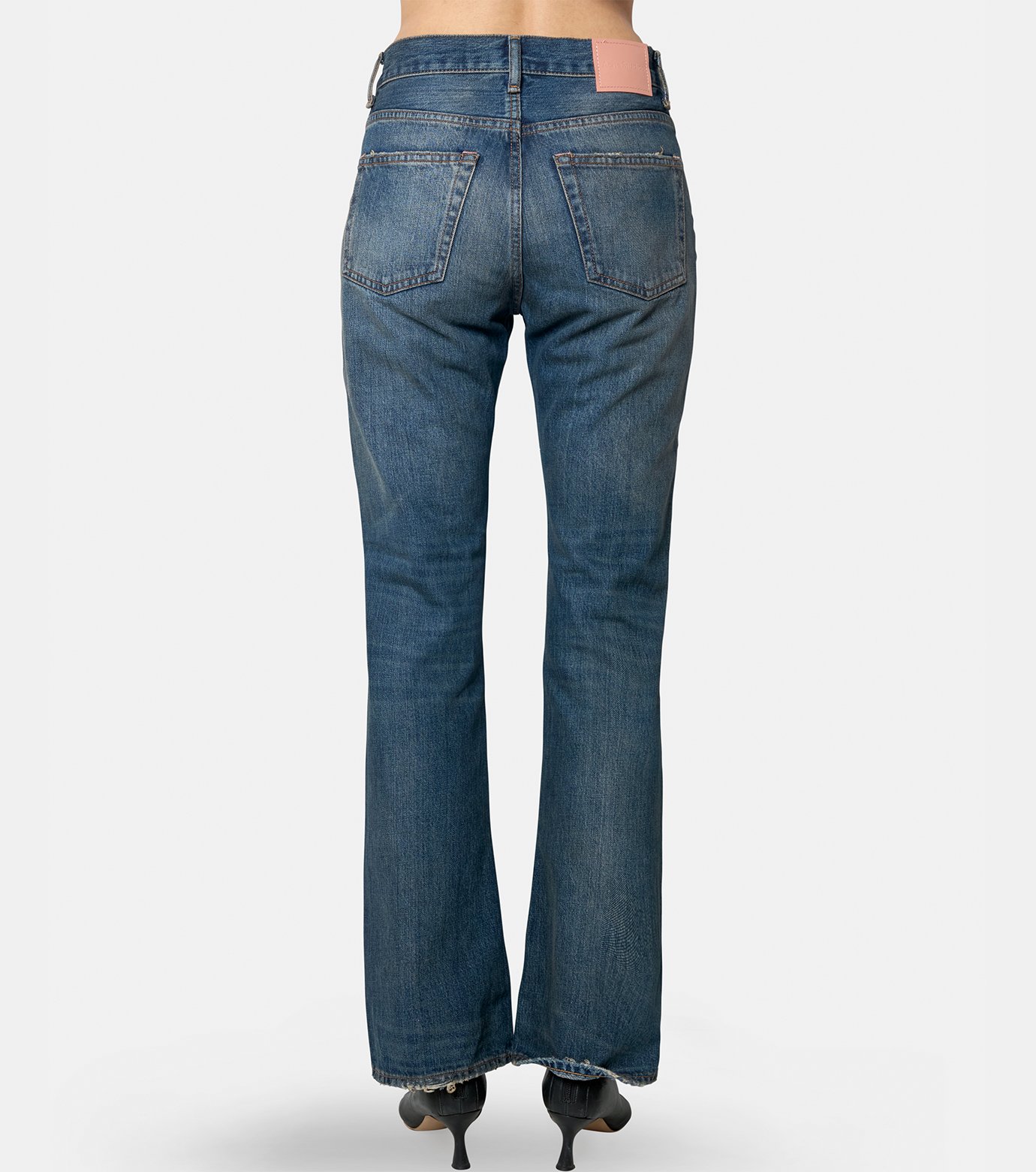アクネ ストゥディオズ - Acne Studios | 2009F Bootcut Leg Mid Blue 