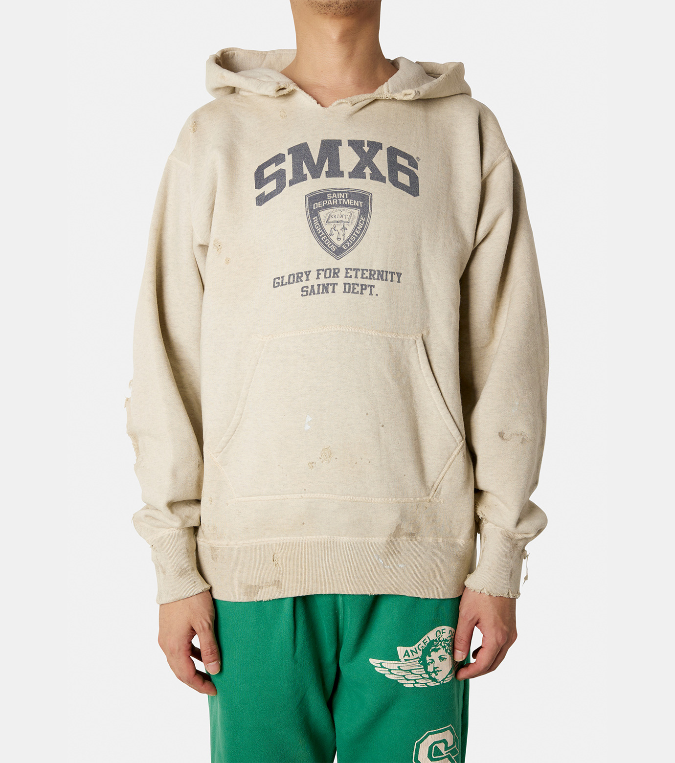 セント マイケル - ©️SAINT Mxxxxxx | NPYD SA LS TEE-Gray-Sの