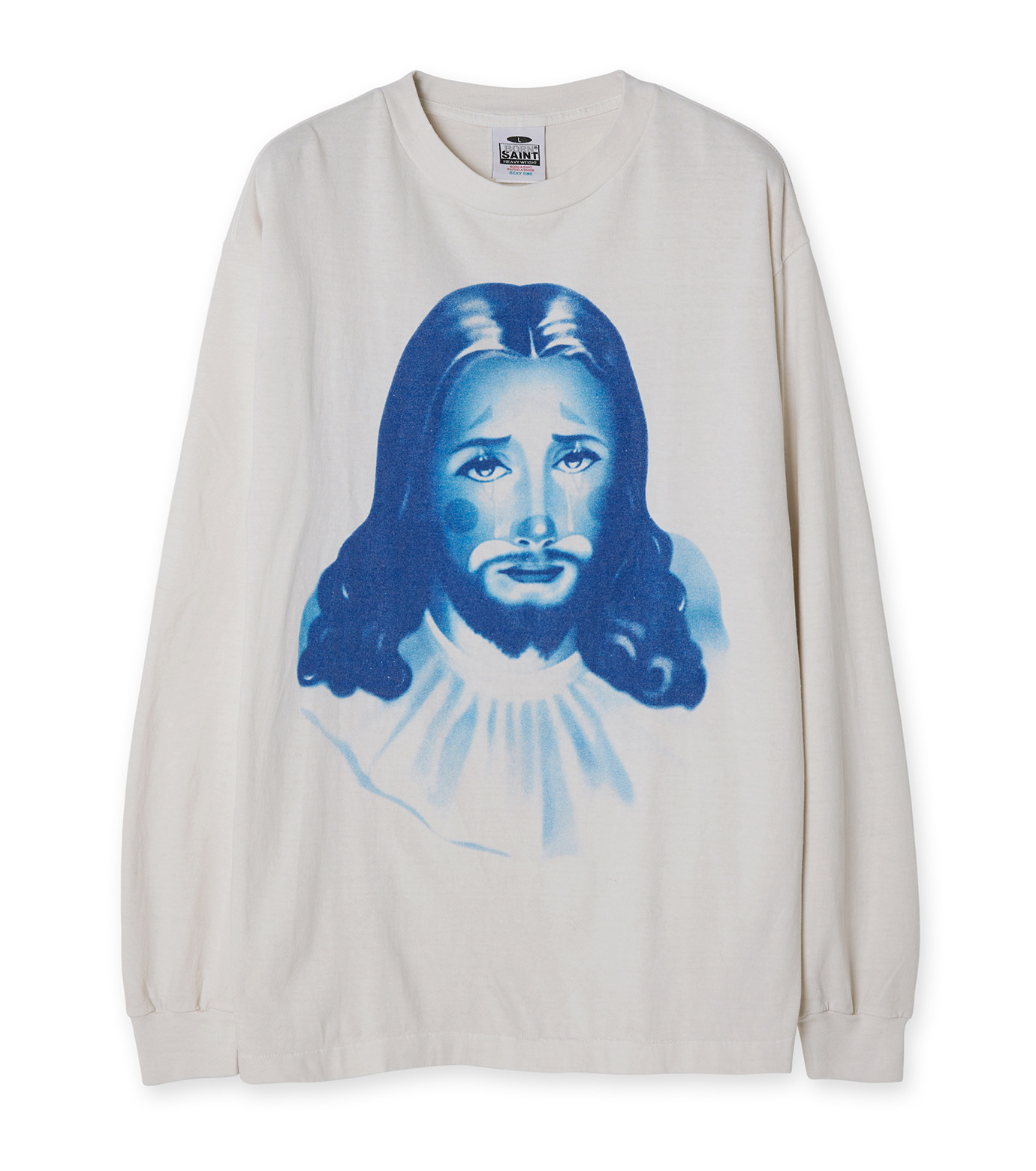 セント マイケル - ©️SAINT Mxxxxxx | CLOWN B&R LS TEE-White