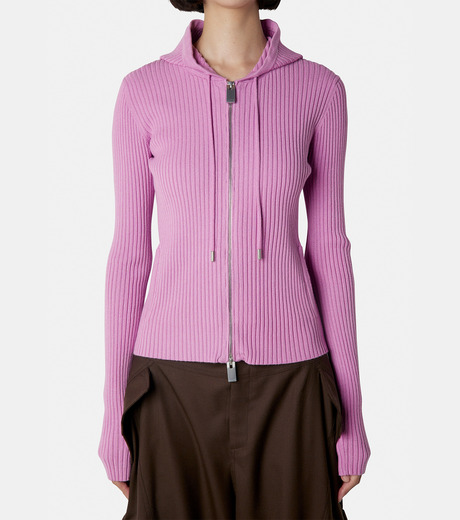 アリクス - 1017 ALYX 9SM | Ribbed Knit Hoodie-Pink-Sの通販